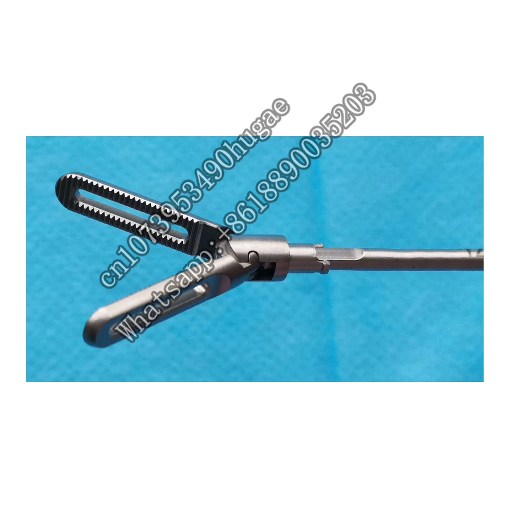 5mm reusable laparoscopic surgical operating instrument straight atraumatic grasping forceps