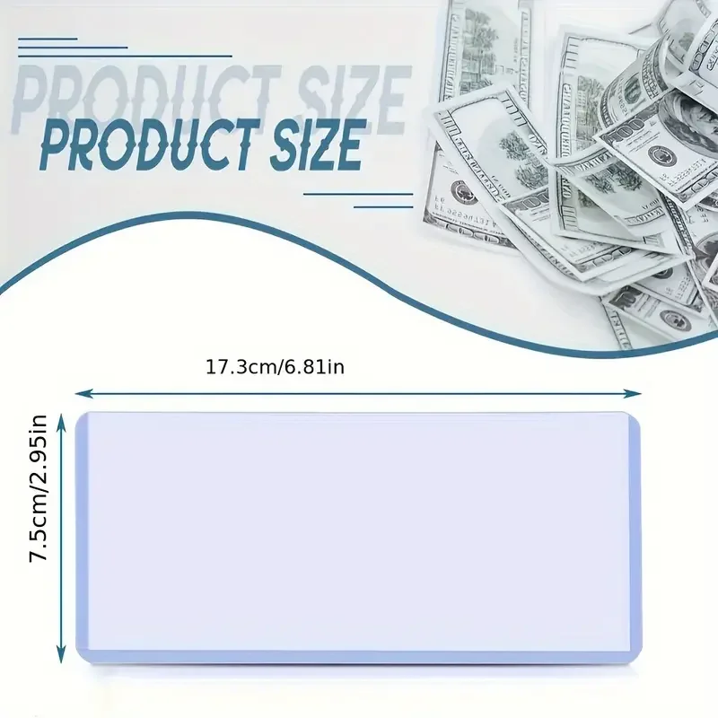 Imagem -02 - Waterproof Banknote Display Protection Cases Caixas de Armazenamento de Moeda para Colecionadores 10 Pack