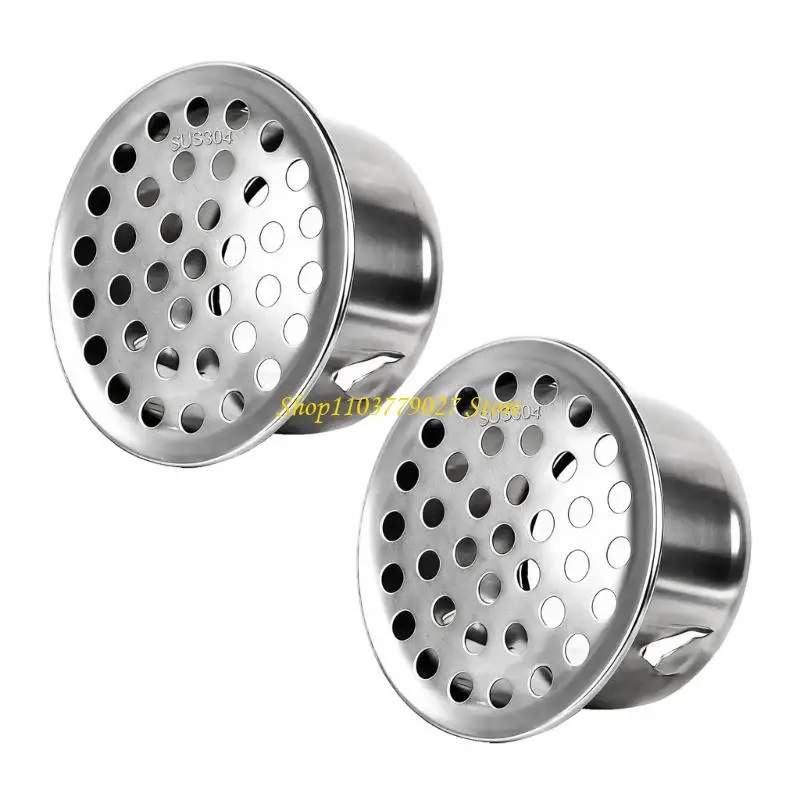 C4DF Durability Drain Cover Set with High Flows Hole Prevents Blockages Bathroom Use