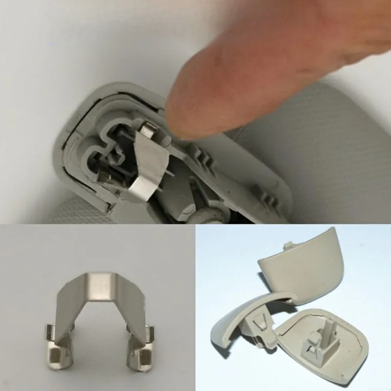 

Sun Visor Fixing Iron Piece Vanity Mirror Clips Iron Clips for New Passat POLO Sagitar Magotan Beetle Scirocco