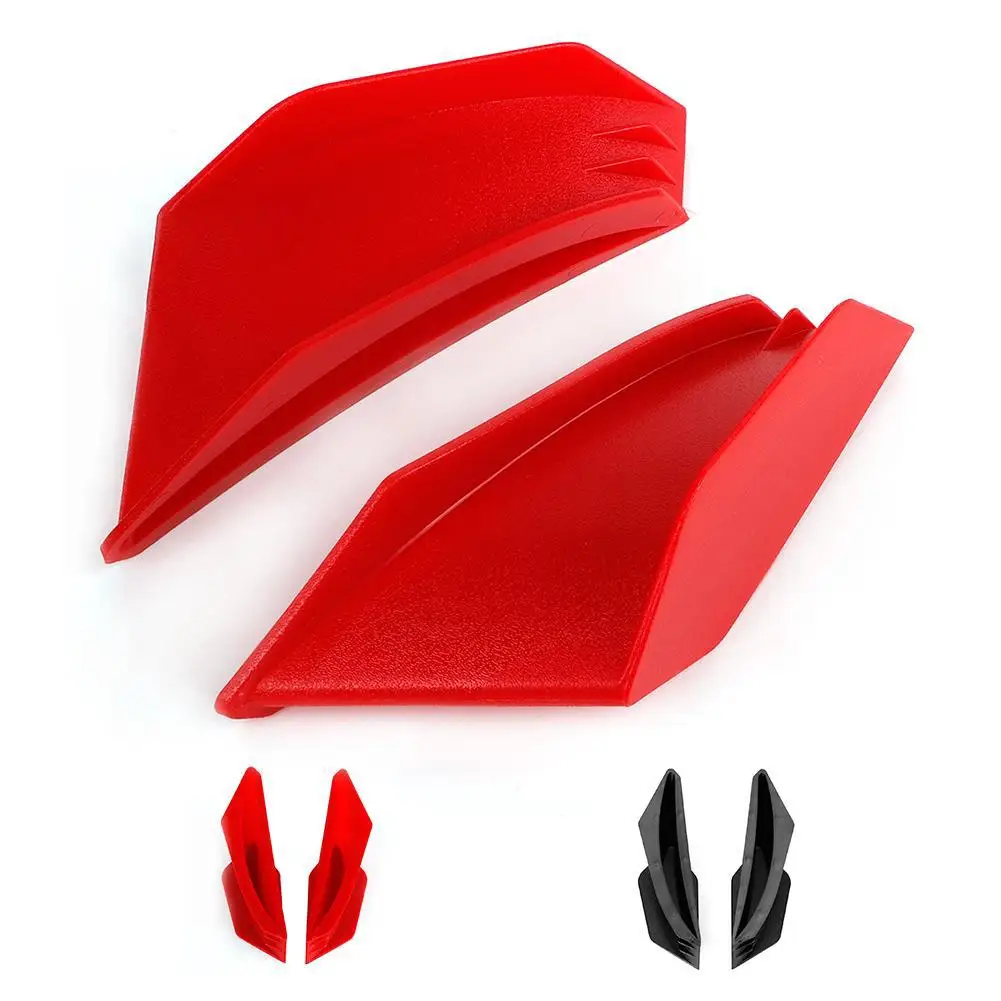 Motocicleta Scooter dinâmico Wing Kit, aerodinâmica Winglets, Honda, Suzuki, Yamaha, Kawasaki