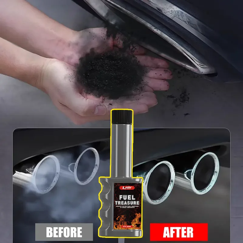 KJM 60ML Auto Engine Fuel Additive System Repair Carbon Deposit Cleaner Enhance Acceleration Fuel Efficiency Protect Engine Care