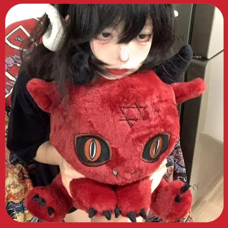 

Alice Plush Backpack Punk Style Dark Filled Doll Daily Travel Dress Up Backpack Suitable for Fashion Enthusiasts Male and Femal