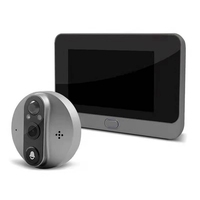 WFF Tuya Wifi Smart Cat Eye Doorbell Monitoring 3MP Camera 140° Wide Angle Electronic Cat Eye Observer