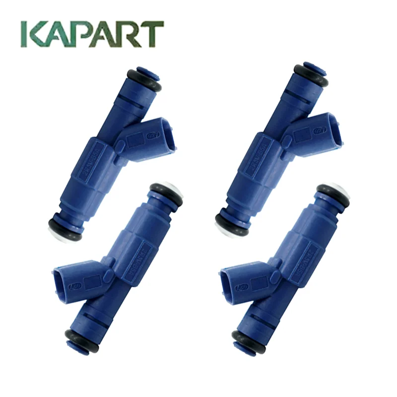 

4pcs 0280156127 Fuel Injector 2R3Z-9F593-BA For Audi Chrysler Mitsubishi VW Ford Mustang 4.6 V8 2003-2004 2R3V-B5A 82211174