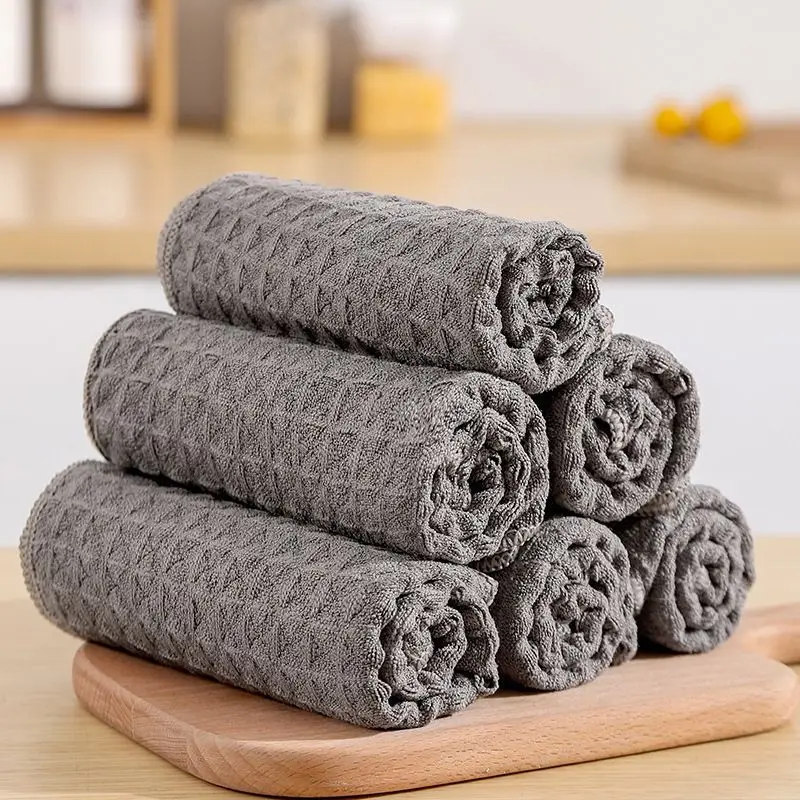 

Dishcloths Table Bar Coffee Machine Special Household Cleaning Cloth Dishcloth Kitchen Cleaning Cloth Cowel