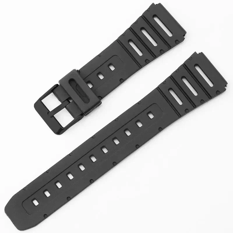 TPU strap bracelet for Casio CA-53W CA-61W FT-100W W-520U W-720G Sport Watch band waterproof soft watchband Belt wristband 20mm