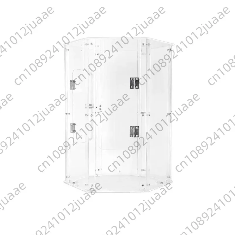 6 Layers of Beautiful Appearance Industrial Chocolate Fountain Cover High-speed Automatic Acrylic Cover for Chocolate Fountain