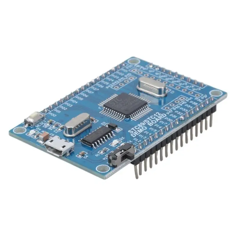 

652F Готовая к использованию плата для разработки ядер STC89C52 STC51 со встроенной базовой схемой