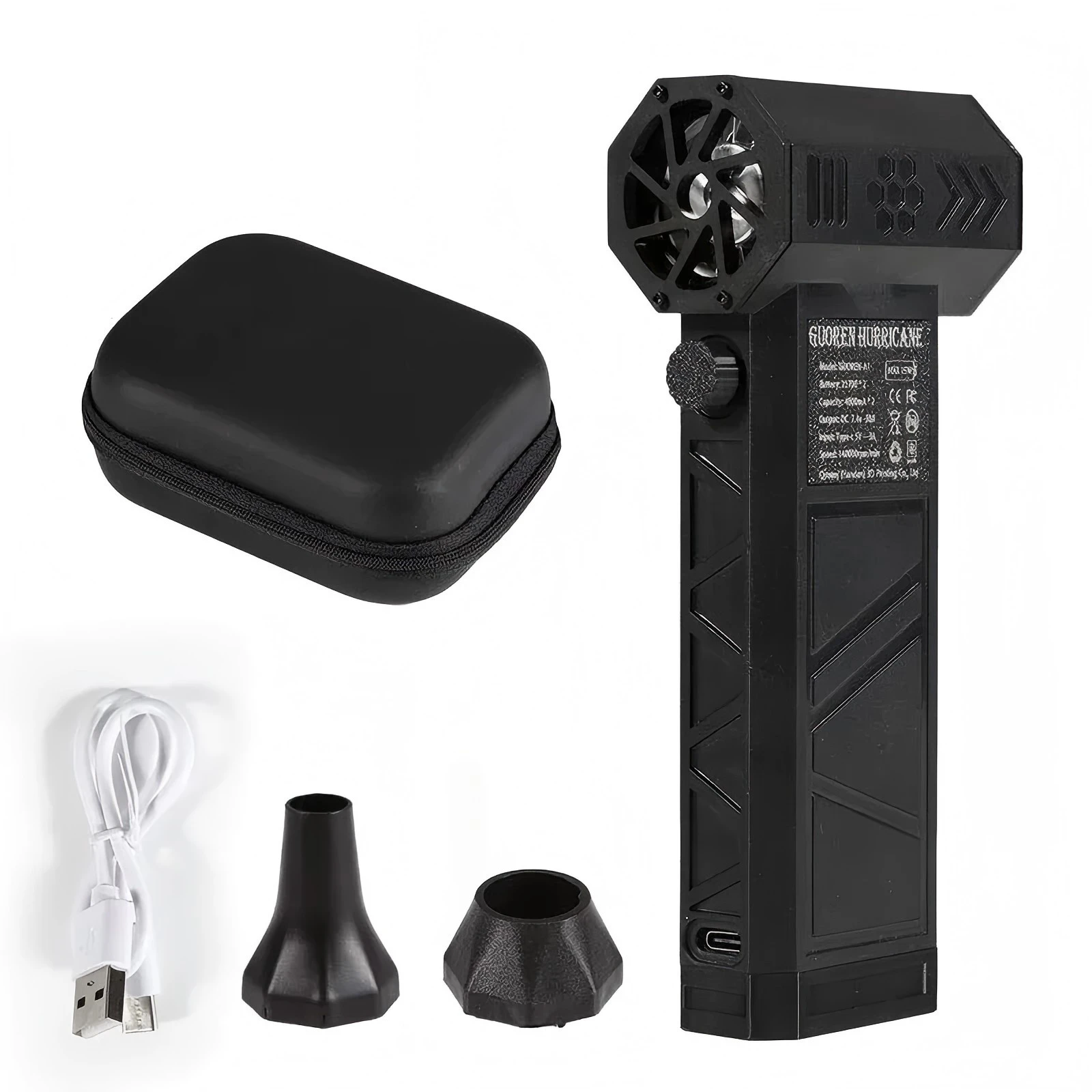 Super Power Mini Turbo Jet Fan Turbo Violent Fan 8000mAh Powerful Air Blower High Speed Turbo Fan