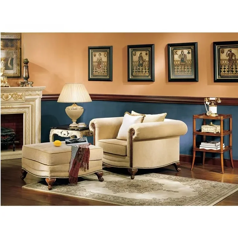 New wooden bedroom furniture set contemporary five-star hotel sofa