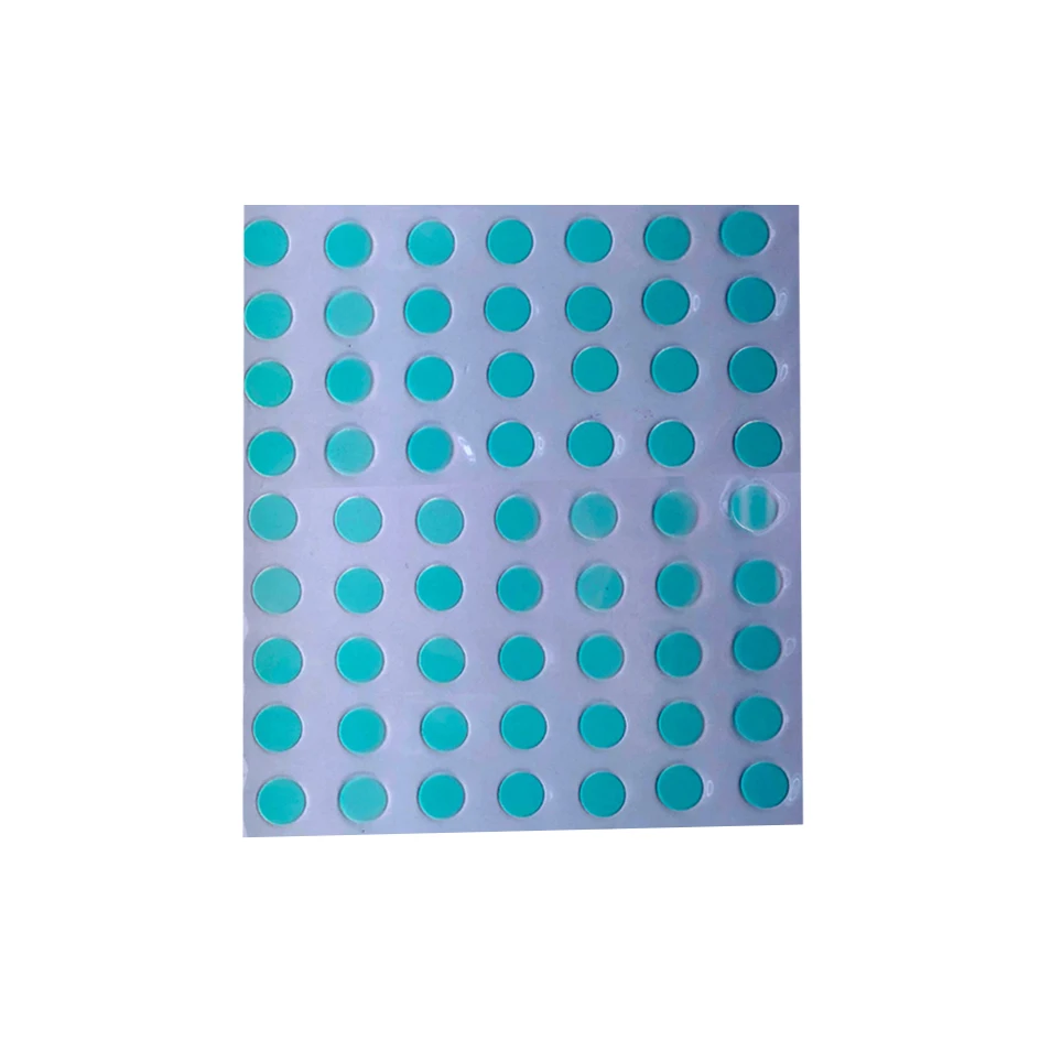 Diameter 12mm/8mm/10mm IR 650nm IR-Cut Filter Lensa Pemblokir Optik Bulat Ketebalan 0.3mm Untuk Lensa Filter IR