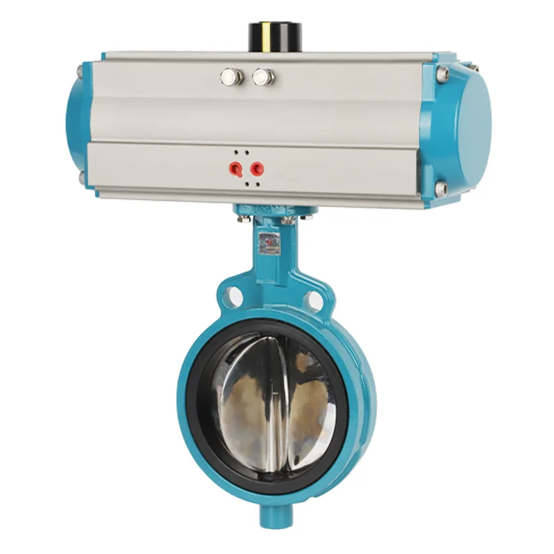 

Pneumatic Multi-disc Stainless Steel Rotary Valve D671X Pneumatic Star Six Disc Butterfly Valve
