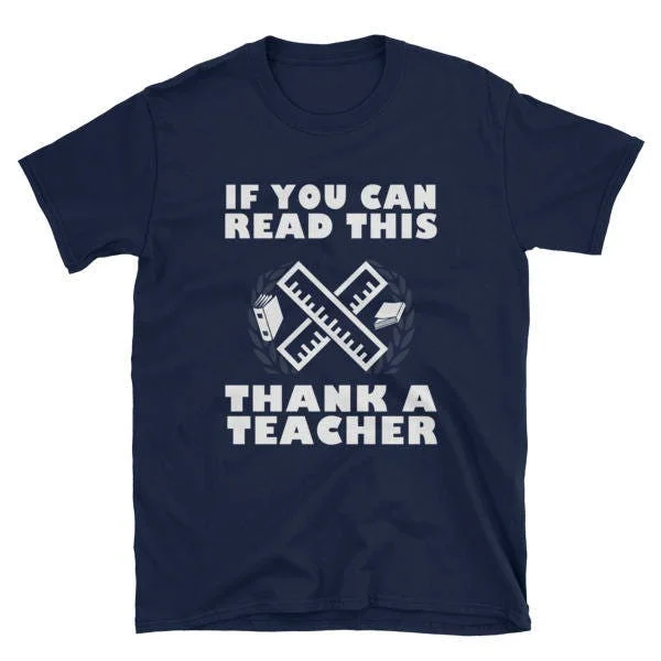 Inglês Pre k Kindergarten T-Shirt, Se Você Pode Ler Isto Graças a um Professor T-Shirt, Kindergarten Gramática