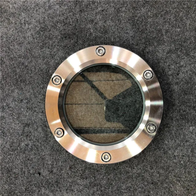 زجاج رؤية شفة مشبك من الفولاذ المقاوم للصدأ ، نافذة مراقبة شفة ملحومة ، زجاج رؤية فتحة التفتيش ، خزان تخمير خزان البيرة