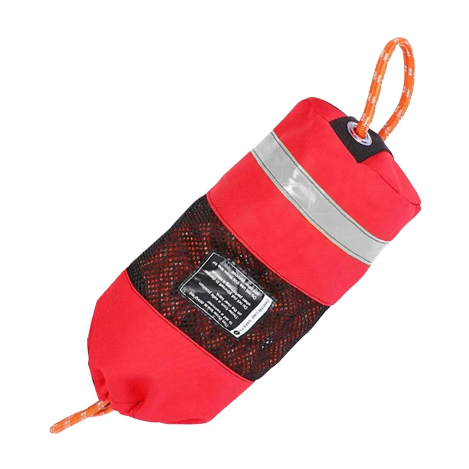 حقيبة رمي المياه حبل الماء رمي جهاز إنقاذ الحياة حبل عائم للسباحة الإبحار التجديف القوارب زورق مزدهر