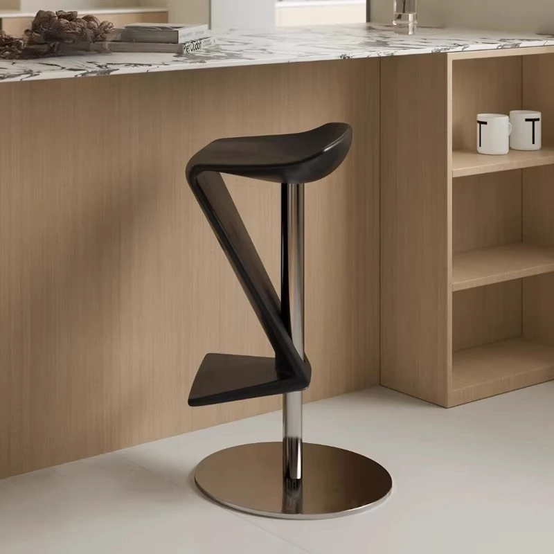 Italian Design Bar Chair Decorative Piece Modern Kitchen Outdoor Bar Stool Cuisine Office ModernSillas De Comedor Furniture