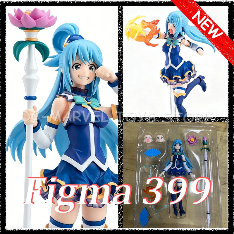 

In Stock Ko Figma 399 Aqua Max Factory KonoSuba: God's Blessing on This Wonderful World Anime Action Figure Gifts Toys