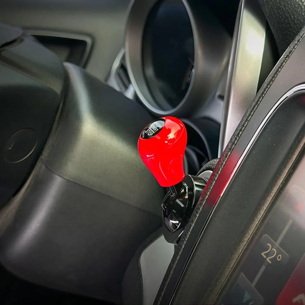 Multi-fit All Metal Car Push Start Button Cover Lever In 4 Colors For Various Alloy All-metal Ball-handle Style Car Keyless Star