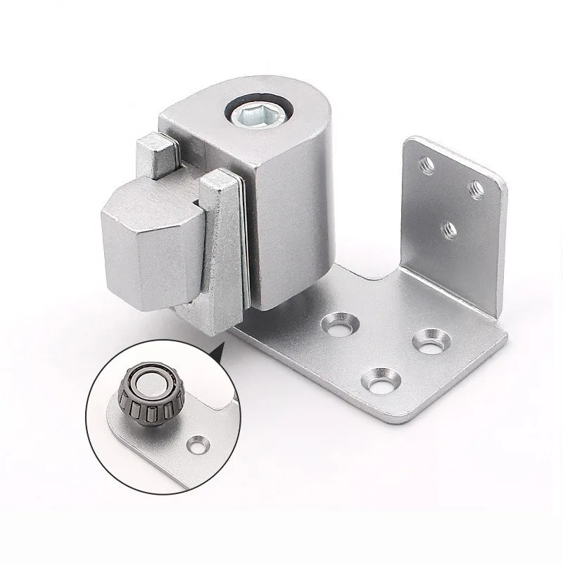 Return ground shaft buffer aluminum frame, push-pull aluminum alloy door, door hinge positioning rotating door shaft accessories