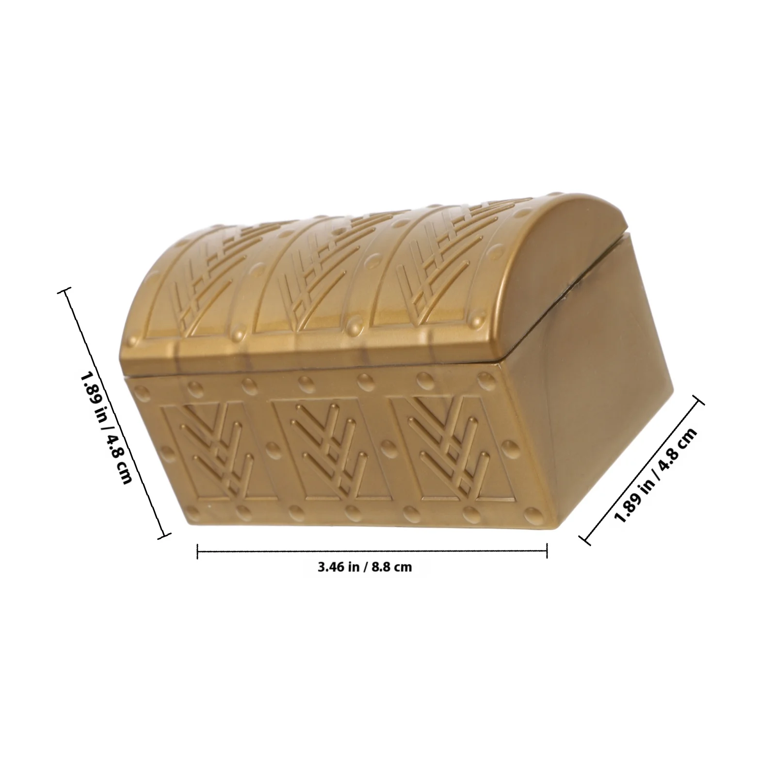 صندوق كنز صغير لحفلات الأطفال، صندوق مزخرف بموضوع القراصنة للعب التظاهري وألعاب المغامرات وجوائز الفصول الدراسية #5