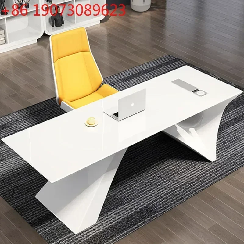 Design Modern Fashion Boss Table President Manager Simple Large Class