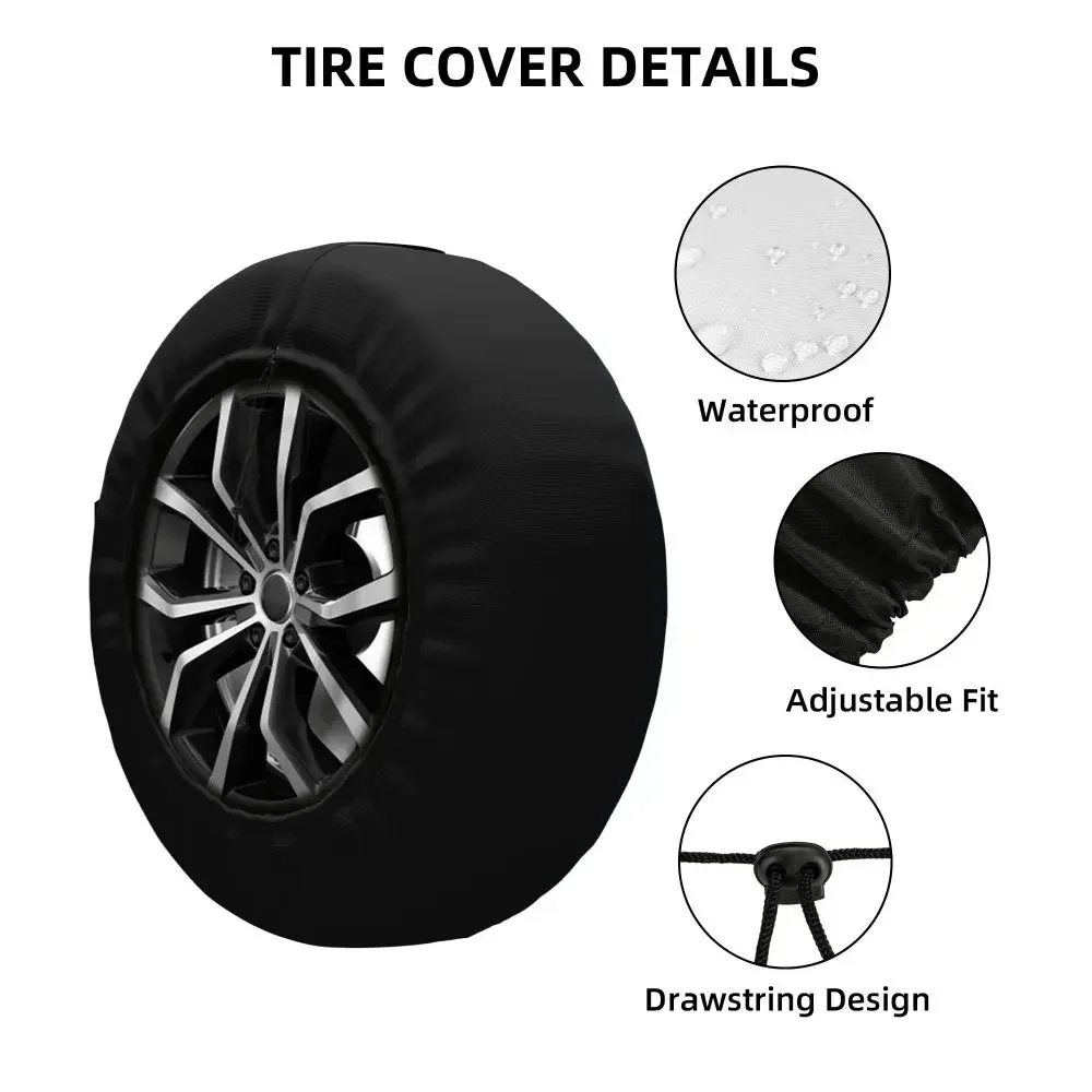 Scuba Dive Flag Bubble Spare Wheel Tire Cover for Toyota RAV4 Prado Diving Diver Jeep RV SUV Camper Vehicle Accessories