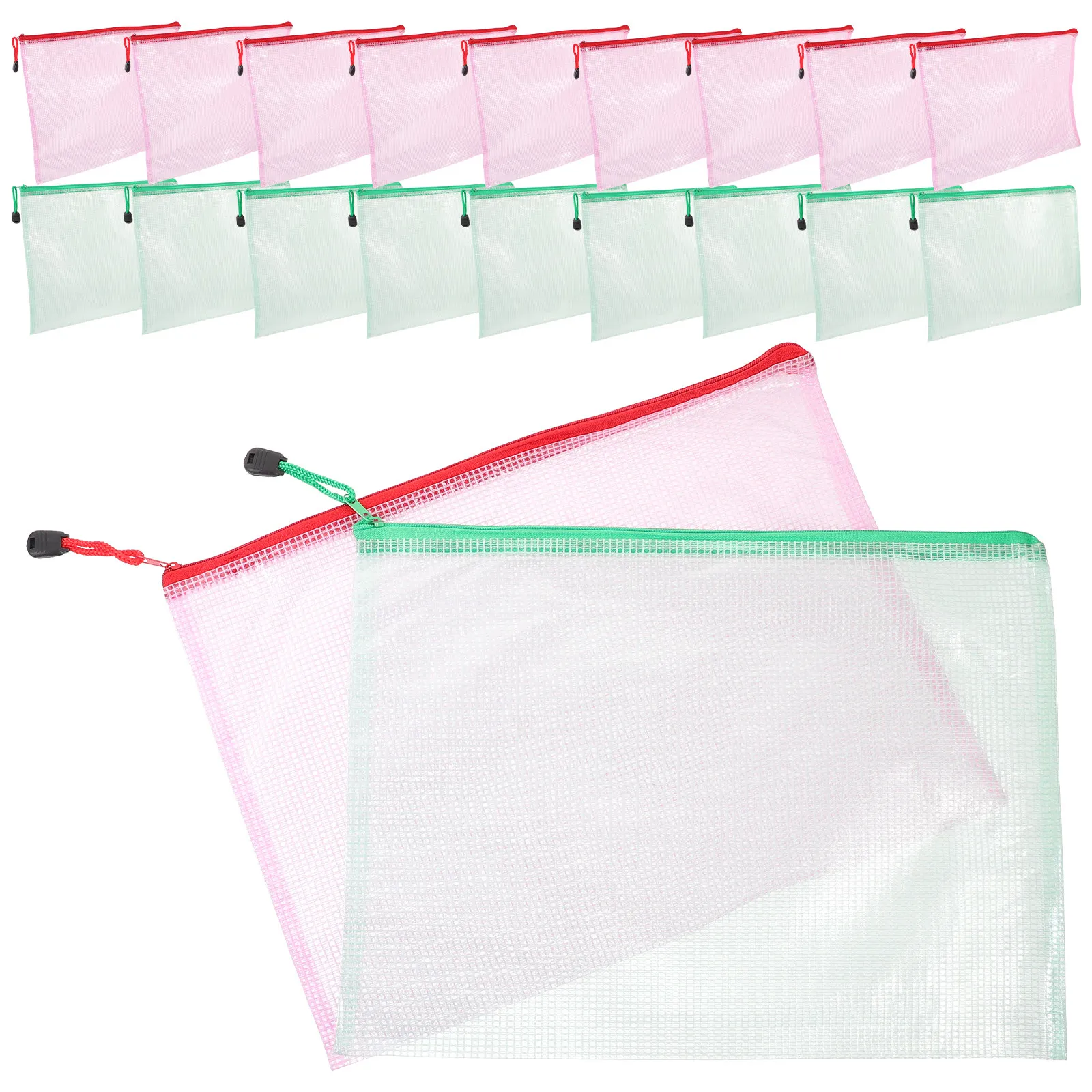 file-storage-bag-with-zipper-pouch-zippered-reusable-bags-plastic-pouches-document-office