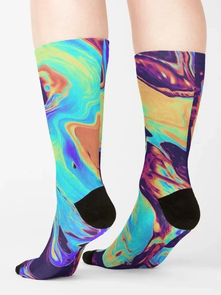 STUCK ON THE PUZZLE Calcetines diseñador algodón calentado ideas de regalos de San Valentín Calcetines de mujer Calcetines de hombre