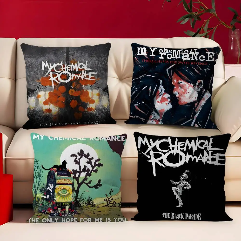 

My Chemical Romance band Pillow Cover for Bedroom Room and Living Room Sofa Decorative Cushion Cover