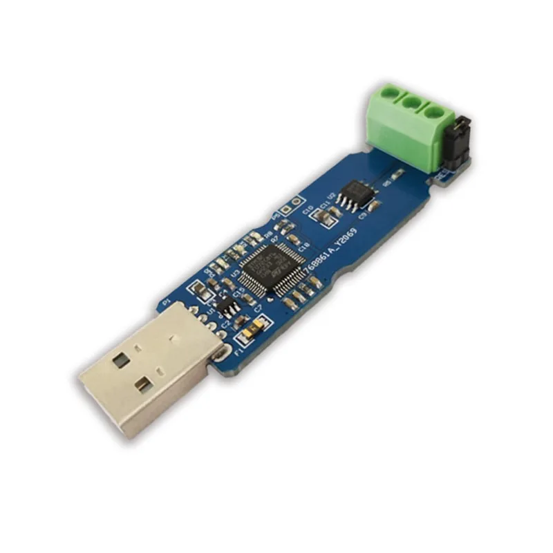 High-quality USB To CAN Module TJA1051T/3 CAN Bus Debugging Assistant, Non-isolated Version Analyzer