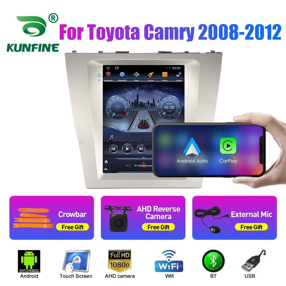 

9.7 Inch Tesla Style 2 Din Android Car Radio For Toyota Camry 2008-2012 Stereo Car Multimedia Video Player DVD GPS Navigation