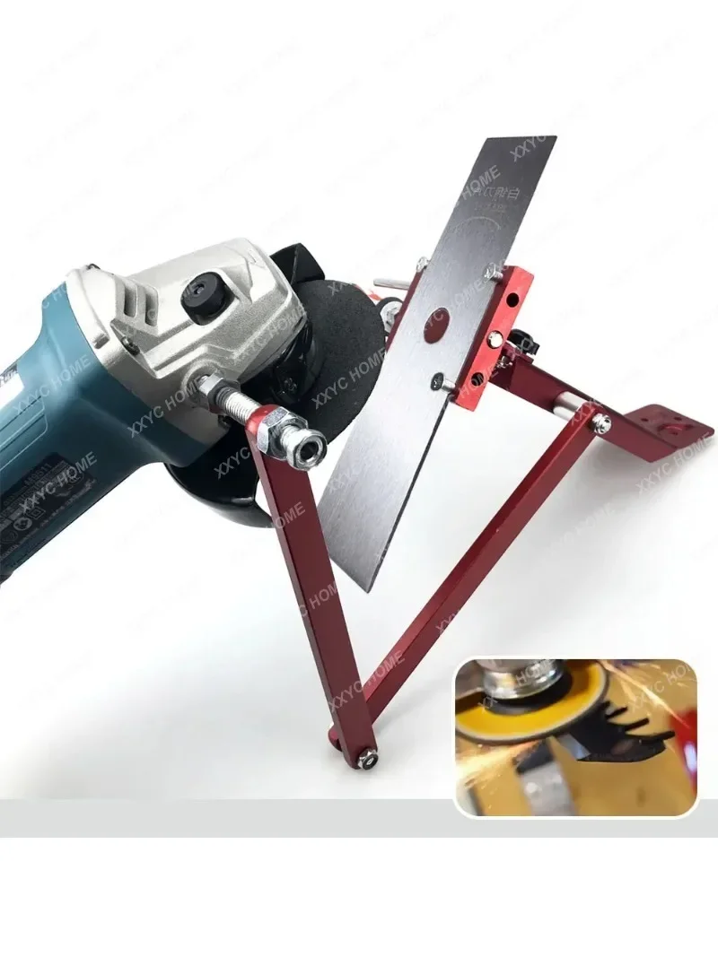 Sharpener Model Lawn Mower Blade Sharpener for Straight and Standard Lawn Mower Blades 15°-45° Adjustable