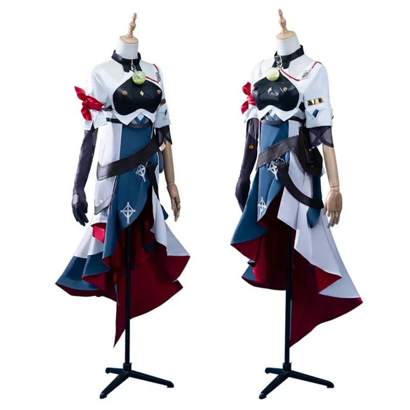 Natasha Cosplay Honkai Star Rail Natasha Cosplay Costume Disguise Star Rail Natasha Dress Anime Halloween Party Fancy Dress