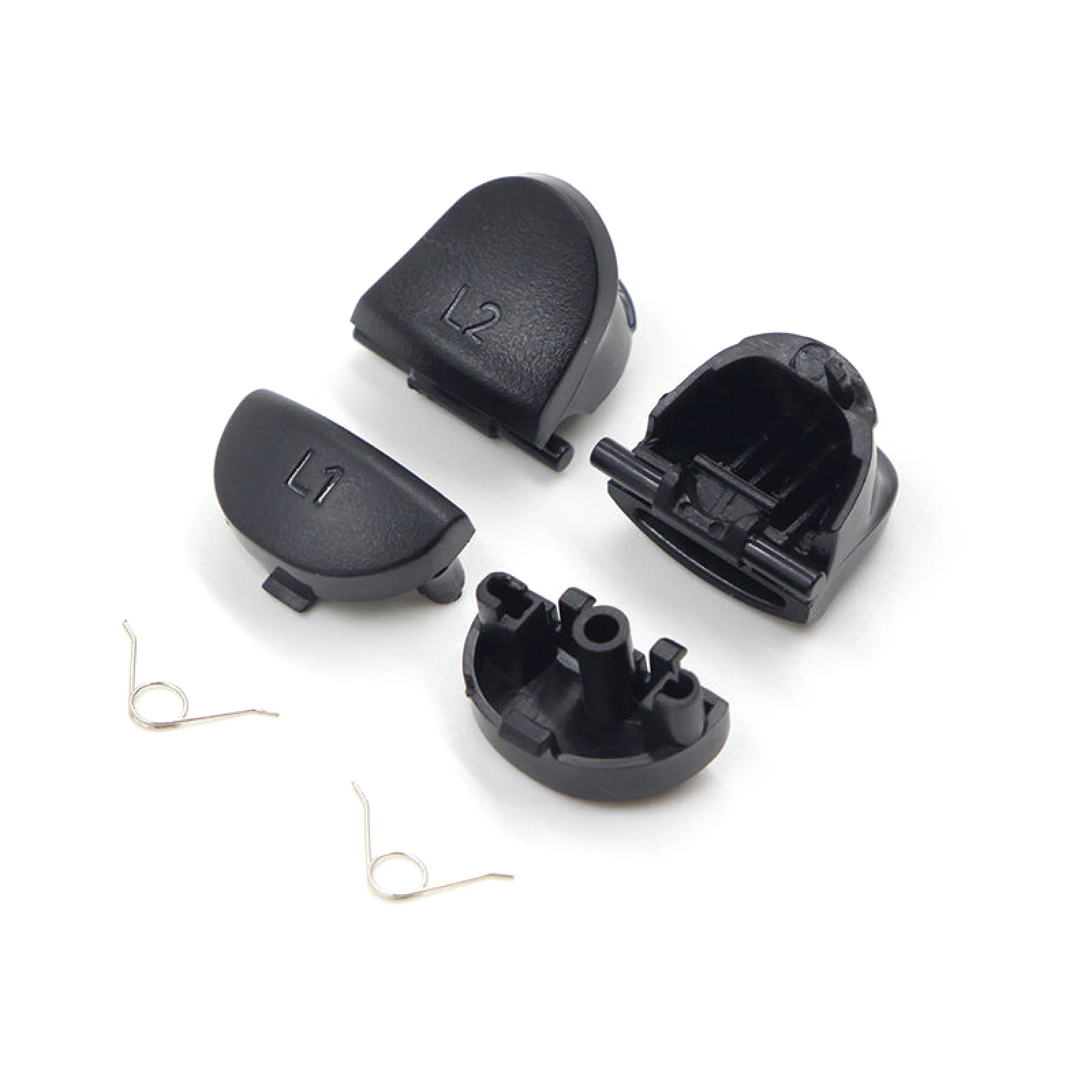 For PlayStation Dualshock 4 PS4 Controller L1 R1 L2 R2 Trigger Buttons With Spring Repair Parts For Sony PS4 Gamepad Accessories