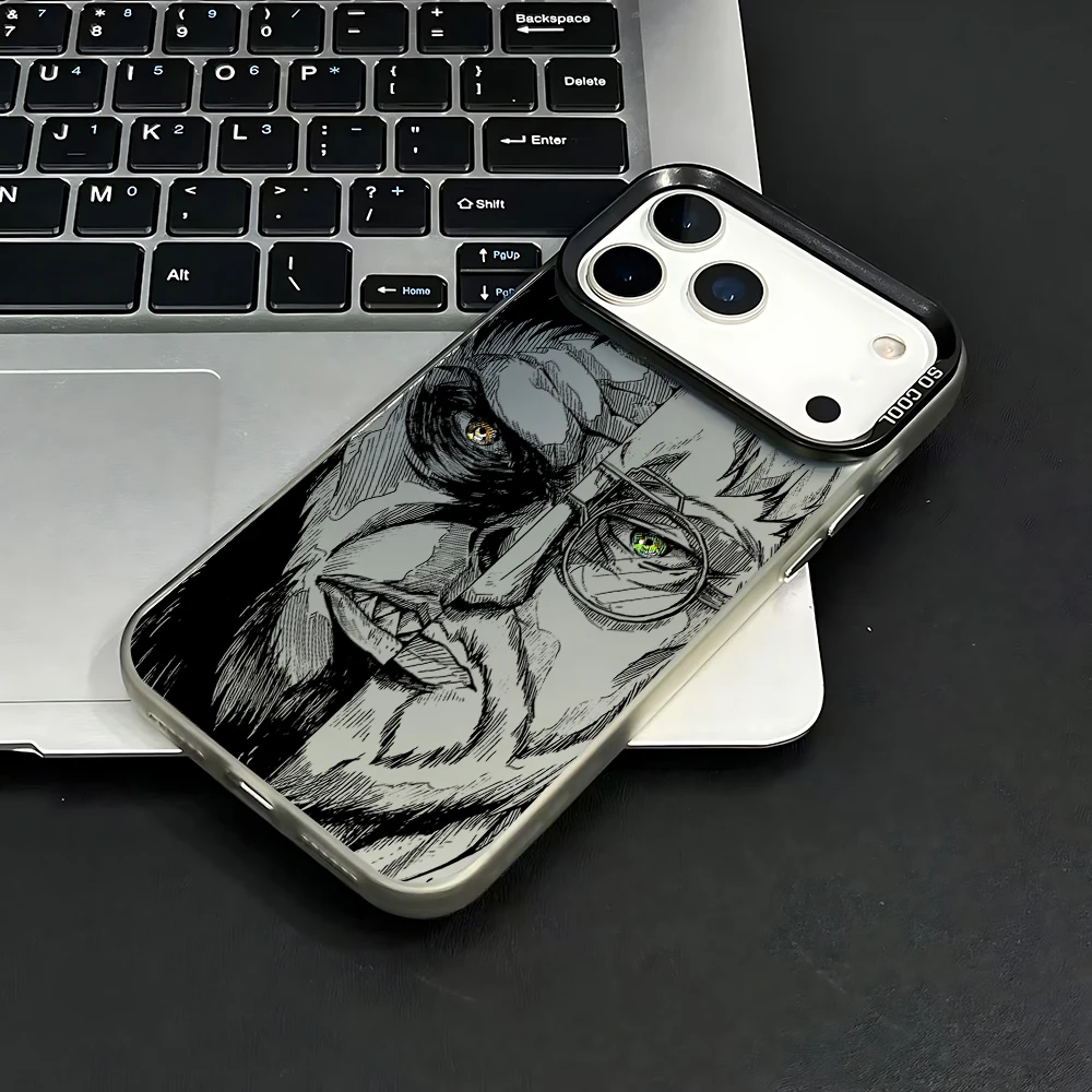 الفاخرة الساخن أنيمي هجوم على تيتان جراب هاتف vivo Y400 Y04 Y03 78 36 100 27 17s 16 V60 50 30e 40 27e 29 S15 iQOO Z10 Pro Lite 5G