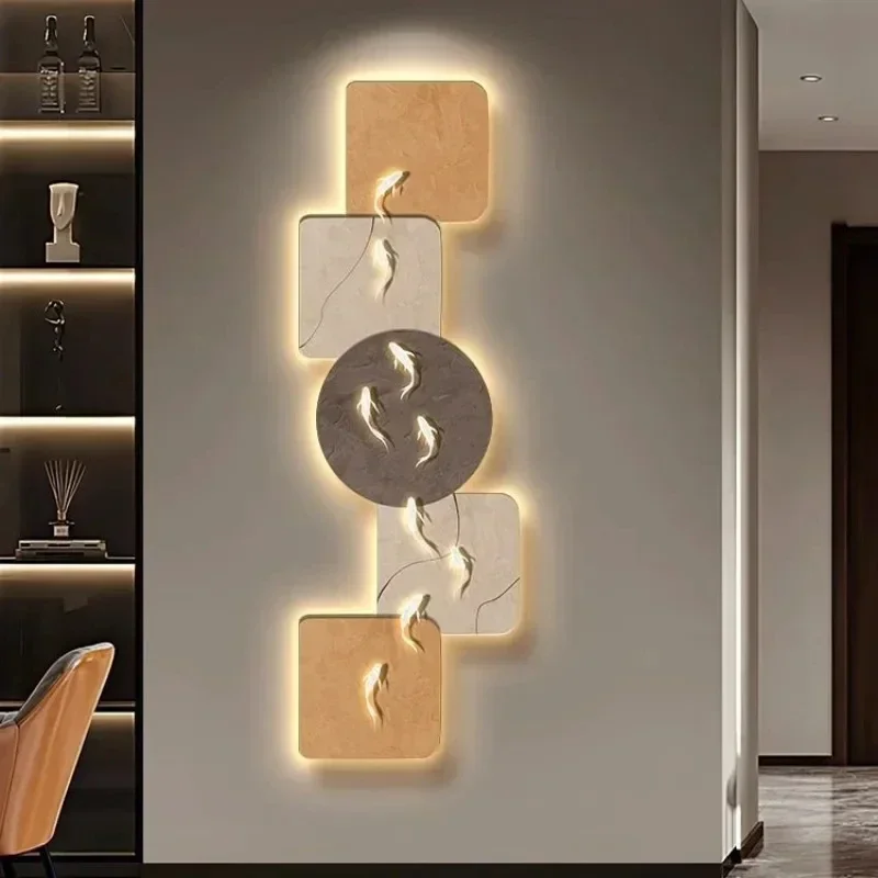 Applique murale LED suspendue au design moderne, luminaire décoratif haut de gamme, idéal pour un couloir ou une véranda, YX123TB