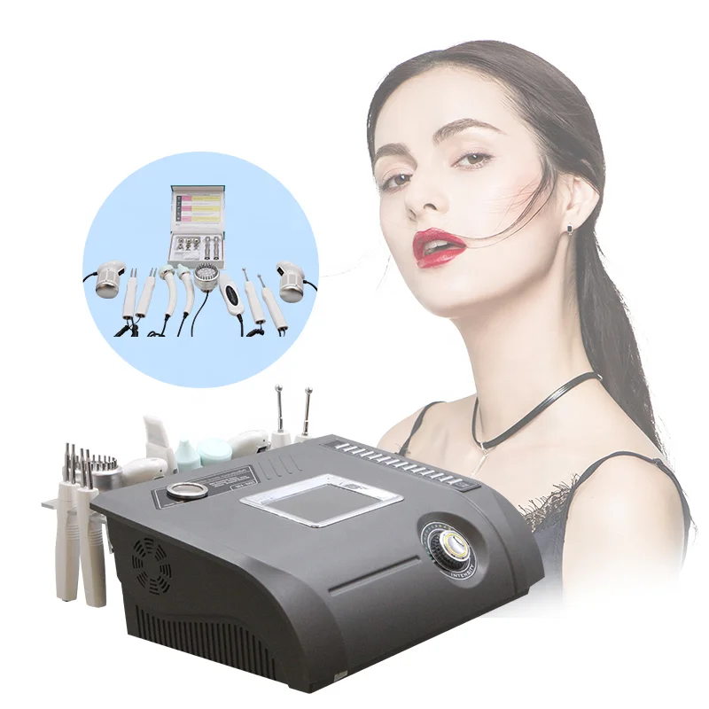 newface 7 in 1 Multifunctional Ultrasound Skin Dermabrasion BIO Face Lift microcurrent gloves Machinenewface 7 in 1 Multifunctio