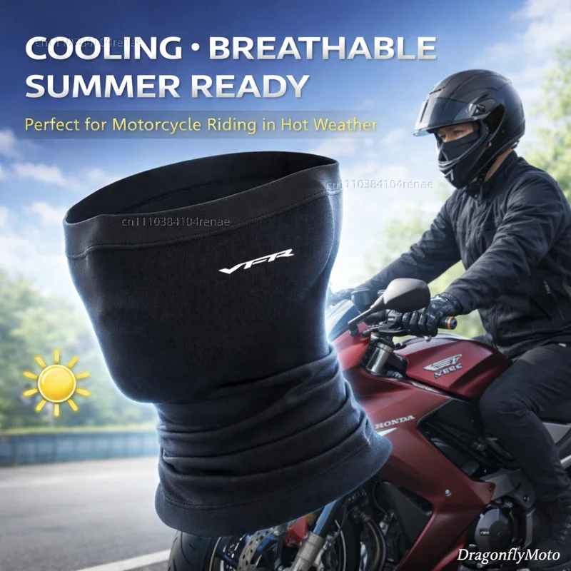 

Мотоциклетная маска-балаклава для HONDA VFR 800 1200X VFR750 VFR800X VFR800F VFR1200X, летняя охлаждающая, для езды по дорогам, с возможностью нанесения логотипа
