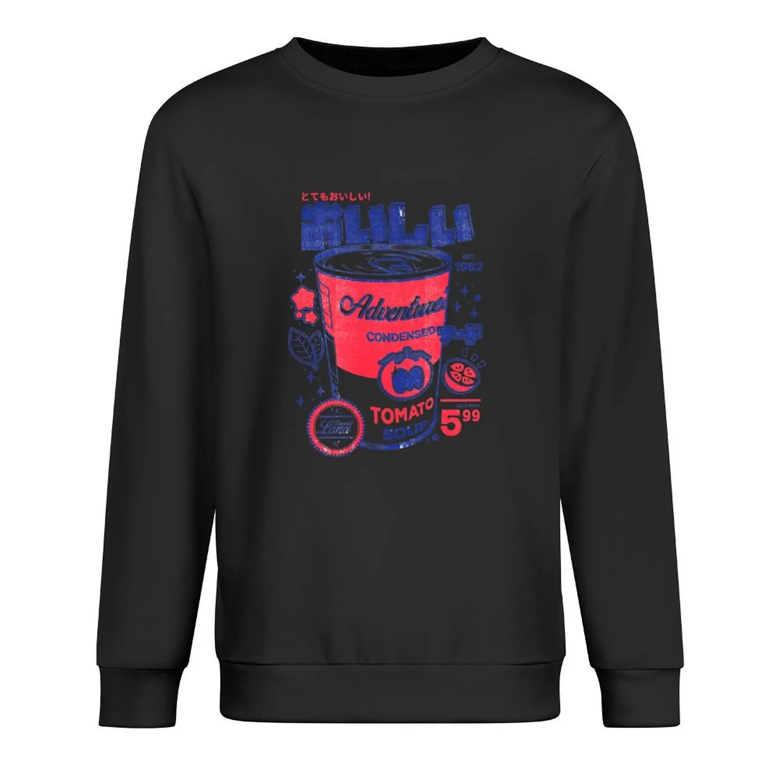 

Tomato soup Pullover autumn new products anime clothing mens clothing korean style clothes anime sweatshirt
