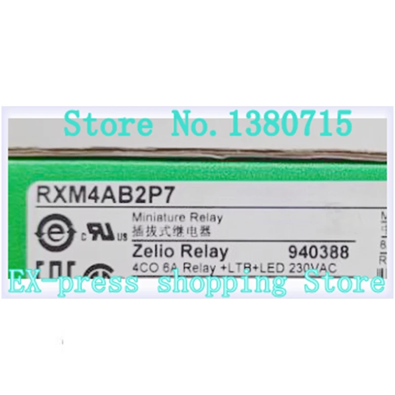 

Новый RXM4AB2P7 AC 230 В 6A TeSys D Тип вилки 10 шт./лот