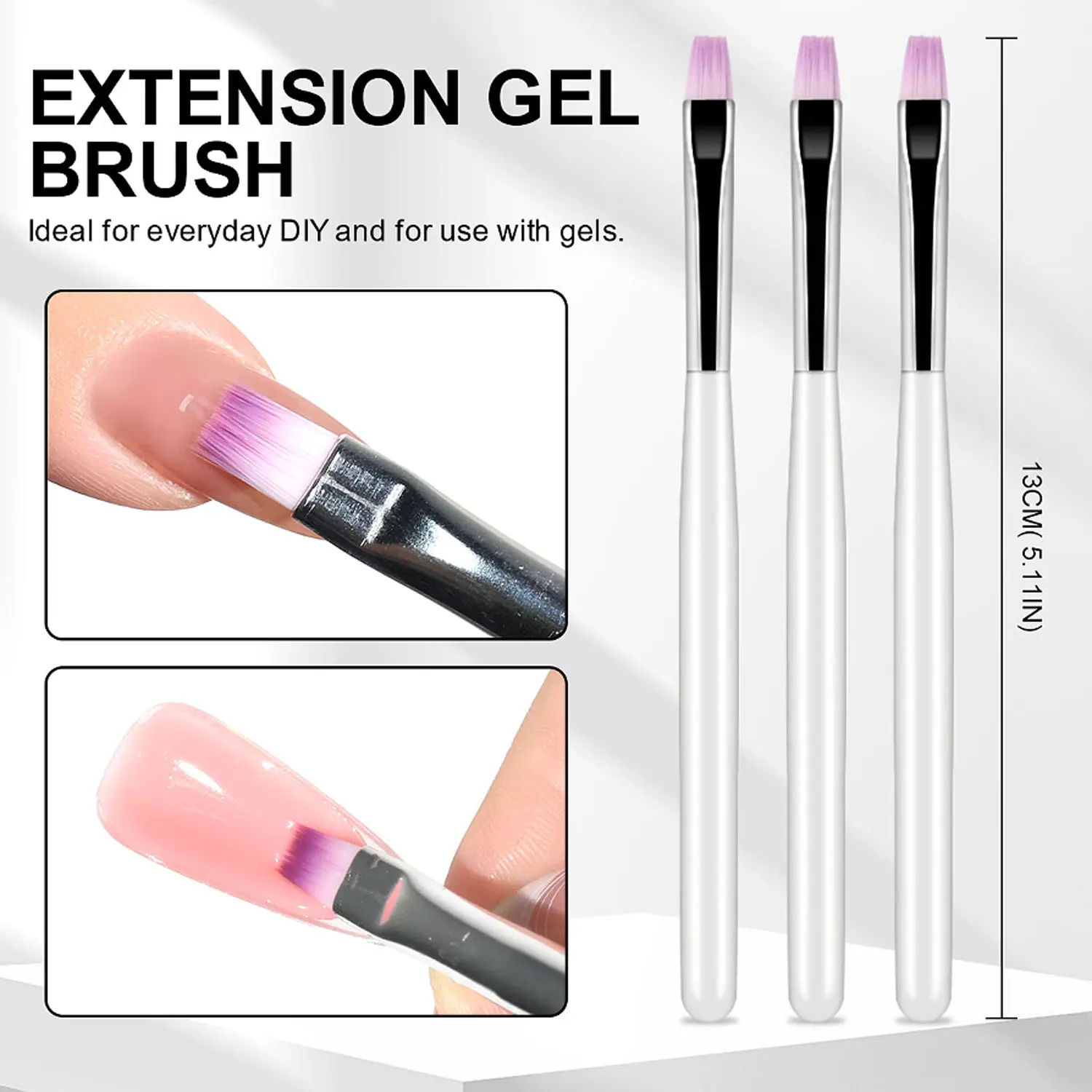 Limegirl gradiente pintura gel 6 cores ombre gel com 50 pçs esponjas de unhas & garras de metal para arte do prego ombre unhas manicure francesa