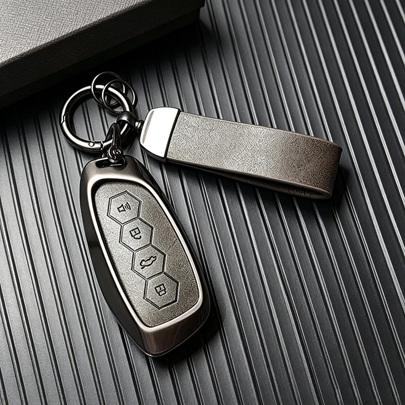 for HAVAL Hover F7 F7X 2024 XY H6 Dargo M6 H9 H6S Jolion X DOG H2 H3 H5 H7 H8 M4 F7H H2S Car Key Case Cover Zinc Alloy Accessory