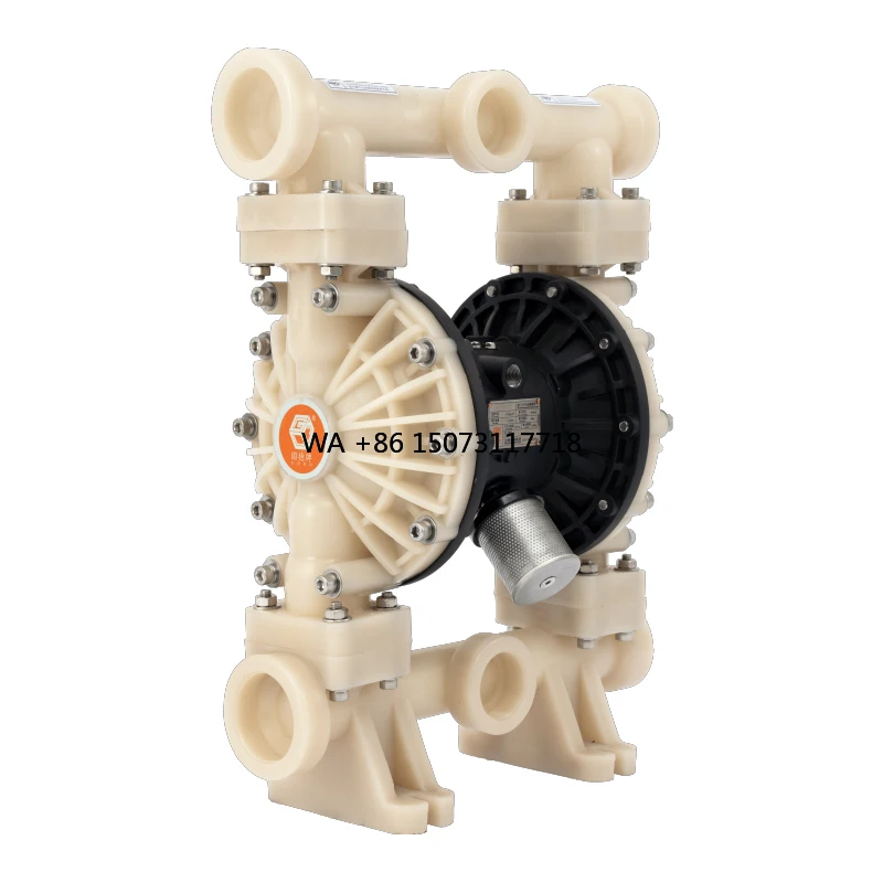 

QBY3-50F PVDF Высококачественный пневматический насос с двойной диафрагмой, устойчивые к щелочам воздушные насосы