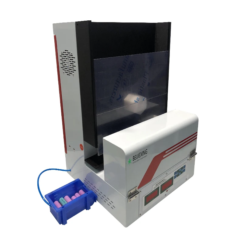 Automatic 18650 lithium ion battery cell sorting machine 2 channels battery cell sort sorting machine internal resistance tester