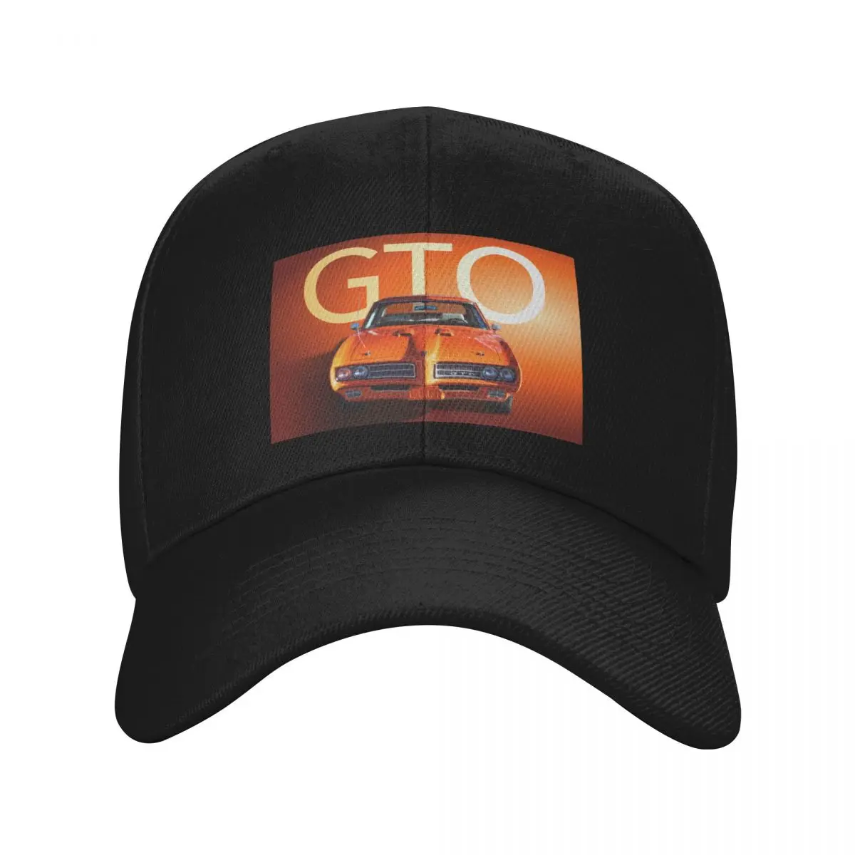 1969 Orange GTO Baseball Cap Cosplay Hat Man For The Sun For Girls Men's