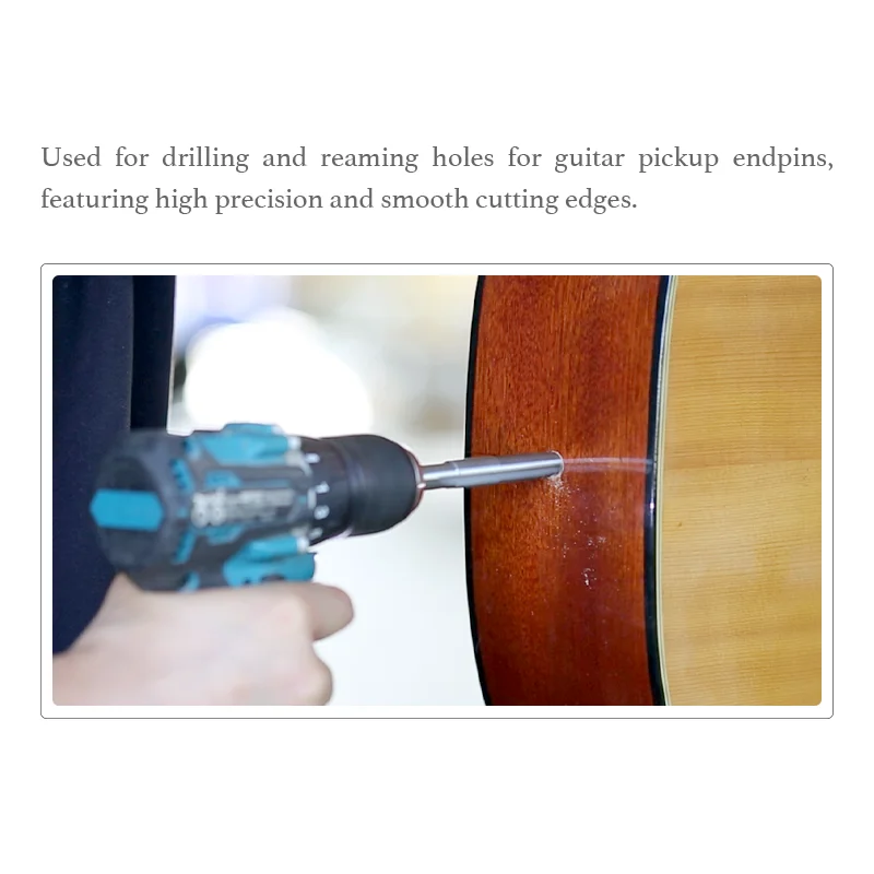 Endpin Jack Reamer Acoustic Electric String Guitar Instruments Making Repairing Luthier Tool