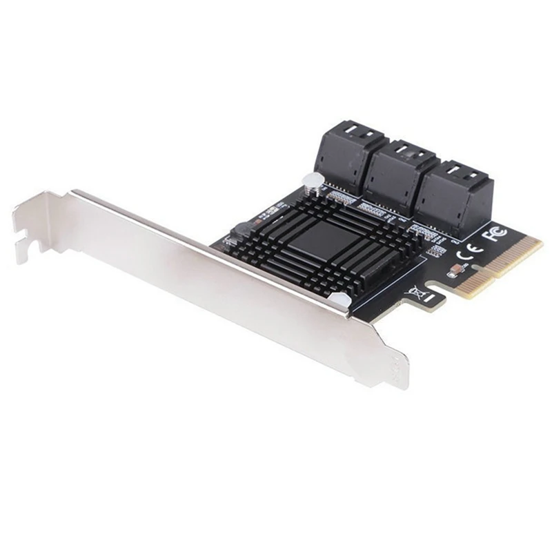 SATA 3 PCI Expansion Card PCI-E/PCIE SATA Controller SATA Multiplier SATA3 6Gbps Asmedia ASM1166 Chip For HDD SSD