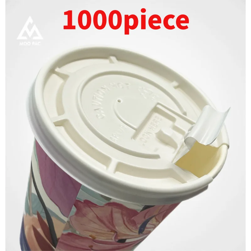 10 00piece.Custom.Disposable New Design Paper Cup Lids Hot Cold Drink