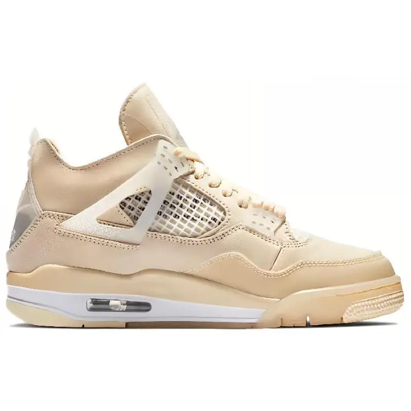 Nike Jordan 4 Retro 'Off-White Sail' Women's Sneakers shoes CV9388-100